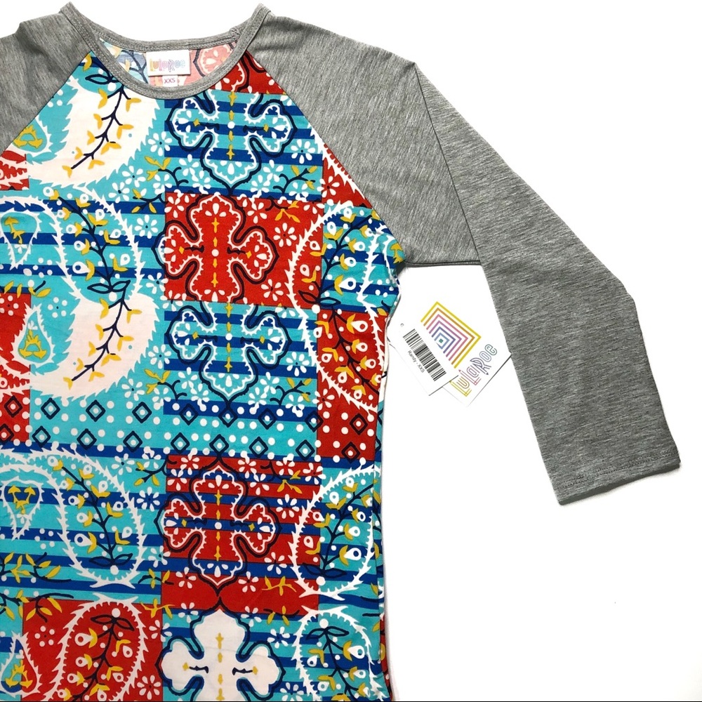 LuLaRoe Randy Raglan T-shirt